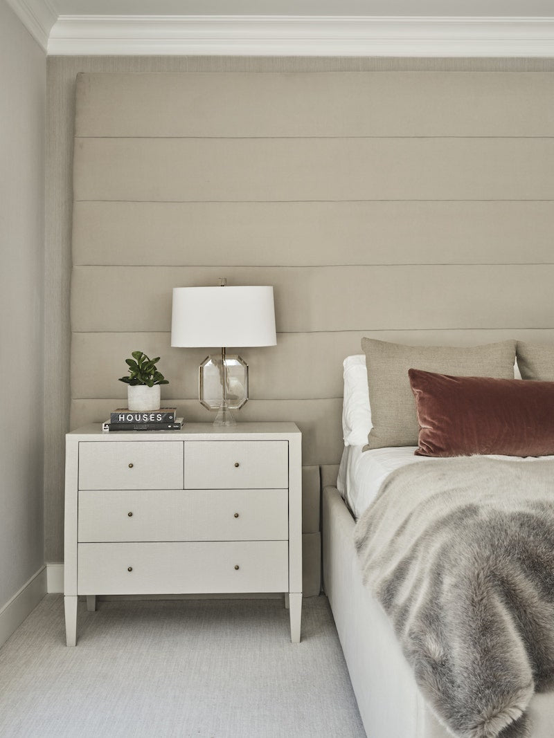 White Bedside Nightstand