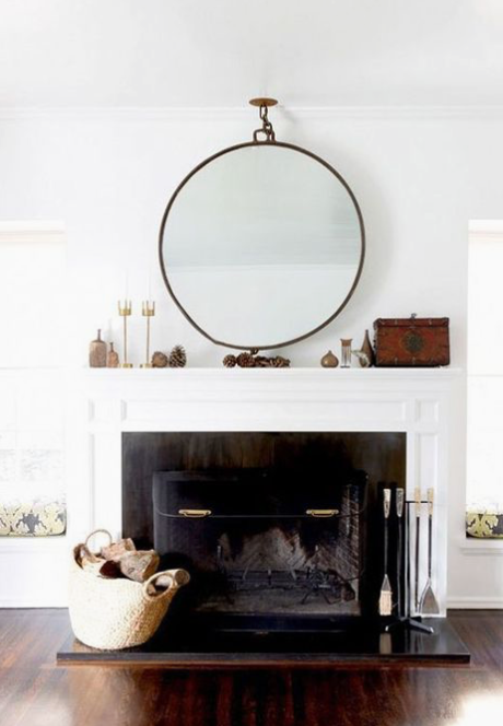 Modern Mantle Styling Tips | Unique Fireplace Accent Ideas