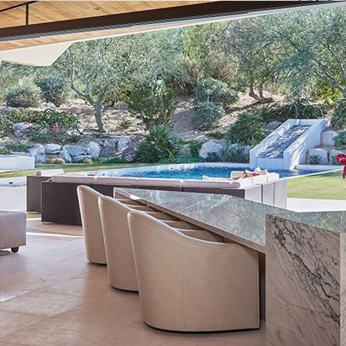 Outside Area With A Pool