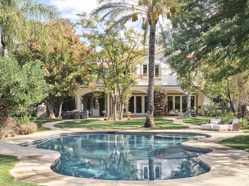 Pool In Front Of The House
