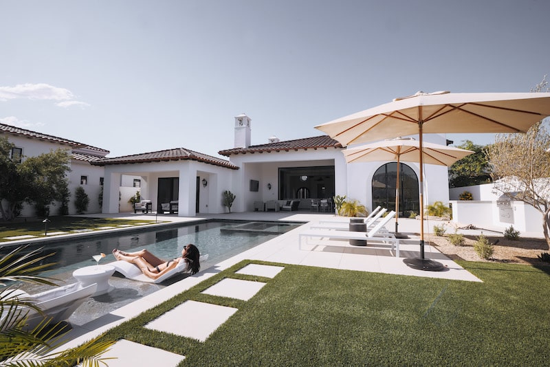 Outside Area With A Pool